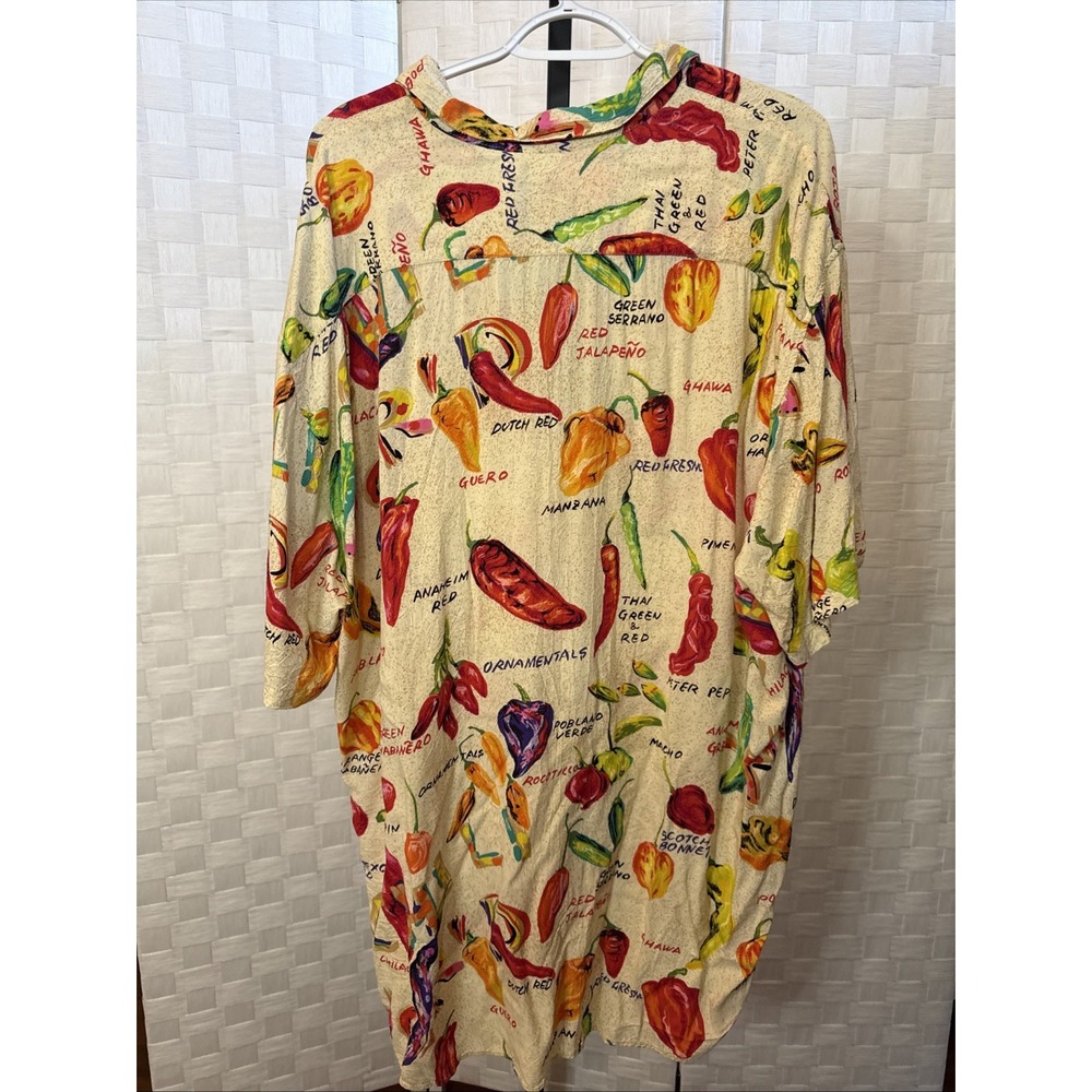 Foodart by Jams World "Chili World Wearable Art Y2K Collectible Shirt XXL - Picture 4 of 5